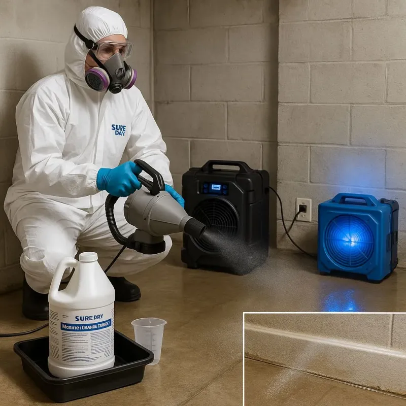 Sanitization and Odor Removal process in Allouez, WI