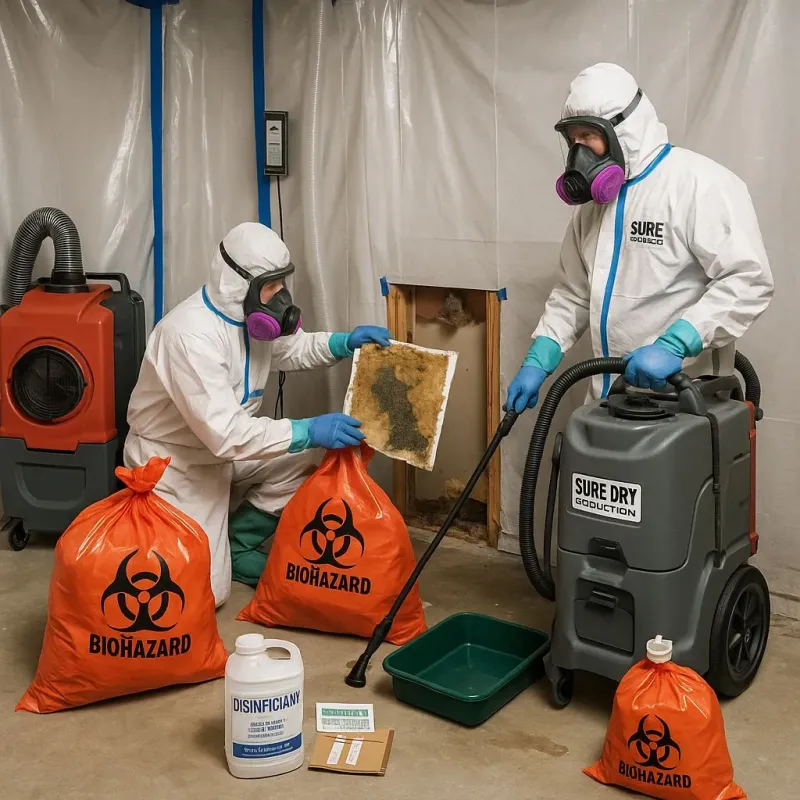 Contaminated Water Handling Protocols process in Allouez, WI
