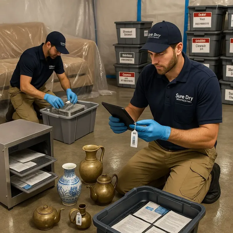 Content Protection and Restoration process in Allouez, WI